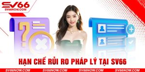 Miễn trừ trách nhiệm của SV66 giúp hạn chế rủi ro pháp lý